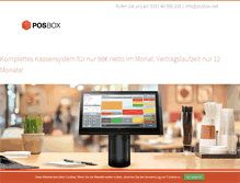 Tablet Screenshot of posbox.net